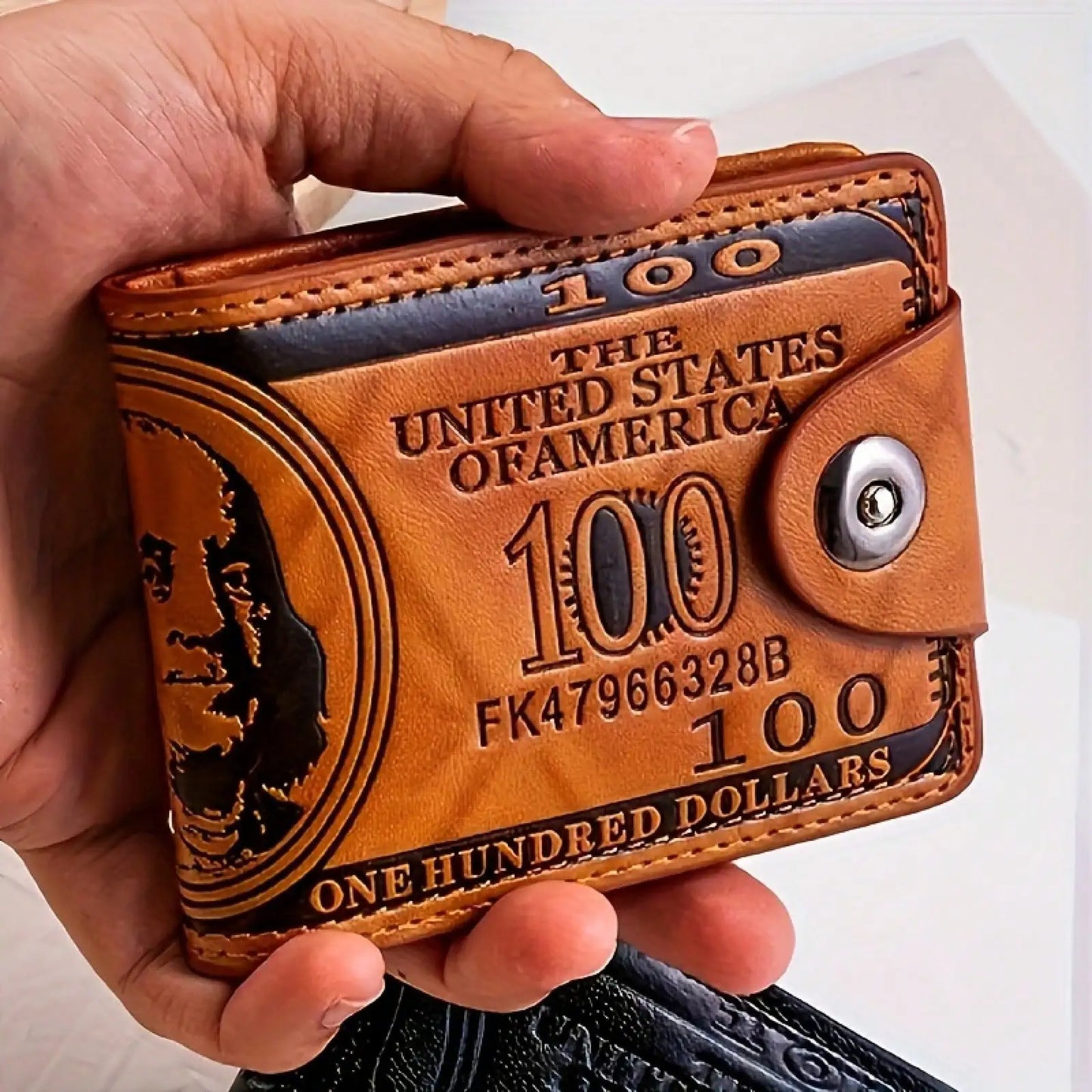 Portable Dollar Wallet with Multi-Card Slots