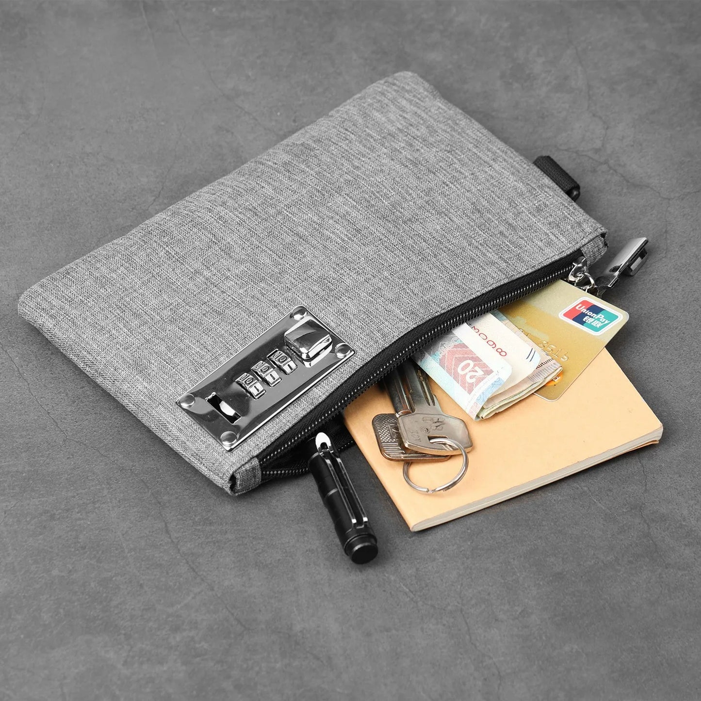 Wessleco Anti-Theft Coin Purse & Mobile Card Wallet