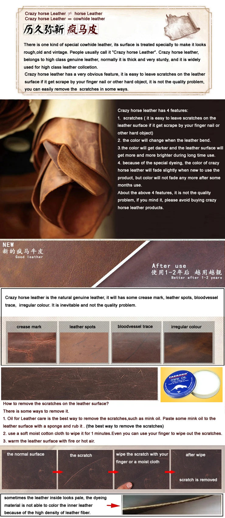 Handmade Genuine Leather Card Wallet & ID Holder