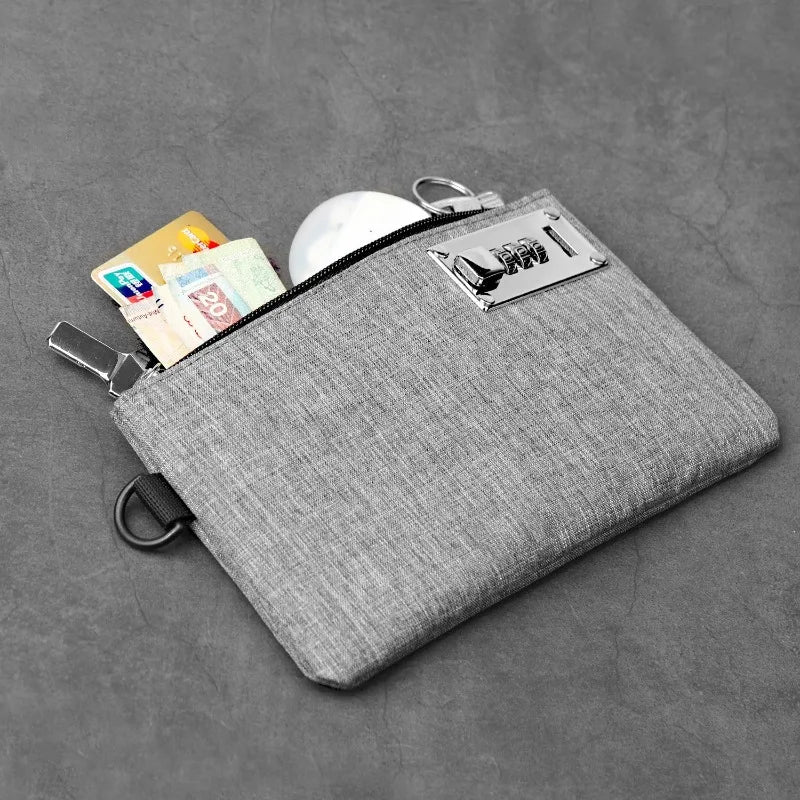 Wessleco Anti-Theft Coin Purse & Mobile Card Wallet