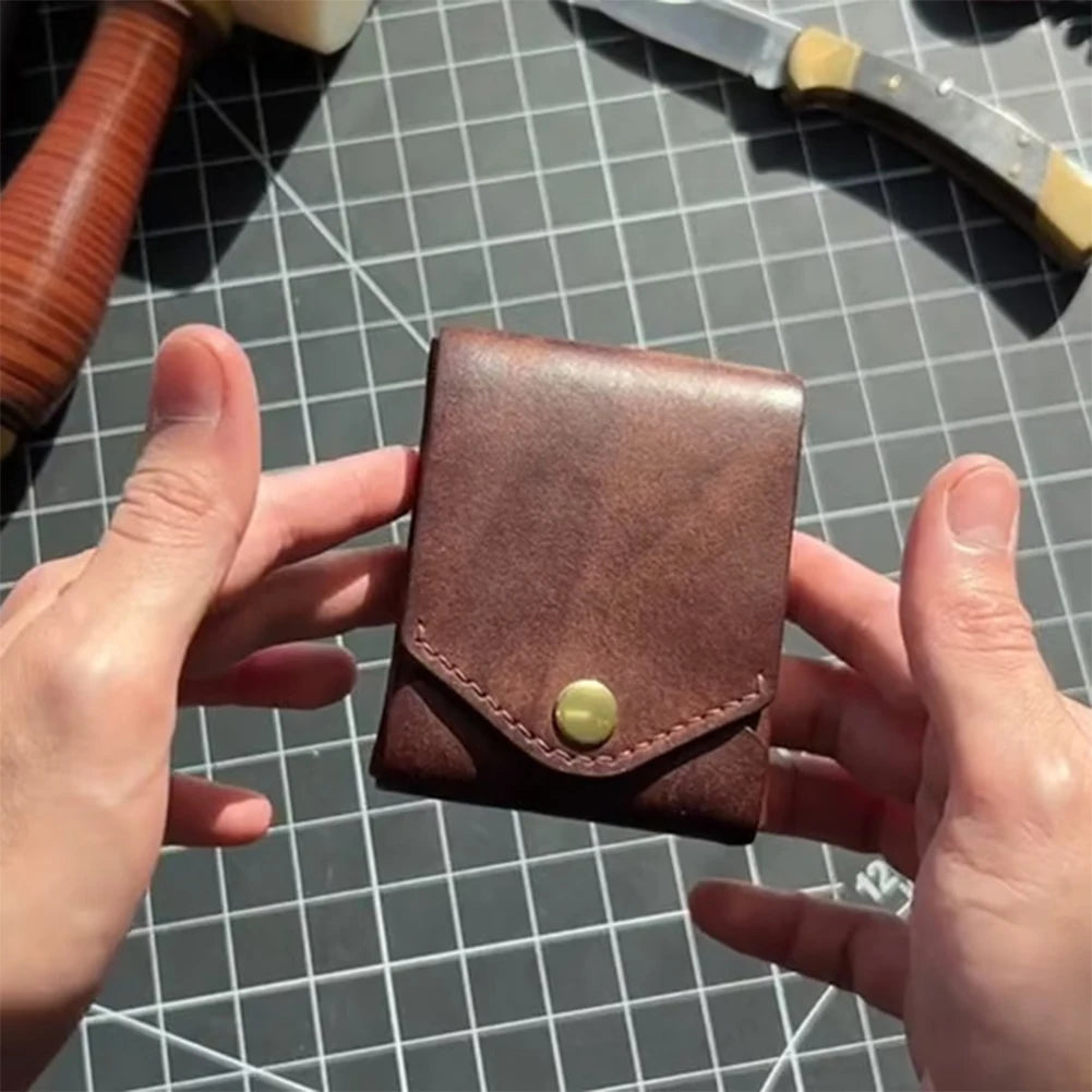 Slim Minimalist Money Wallet with Pen Slot & ID Card Holder