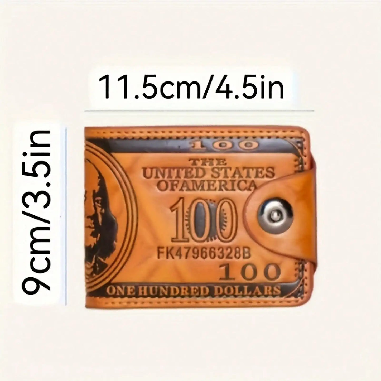 Portable Dollar Wallet with Multi-Card Slots