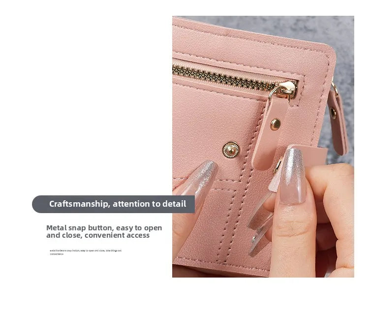 Women’s Large Capacity Wallet with Coin Purse & Card Holder