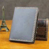Handmade Genuine Leather Card Wallet & ID Holder