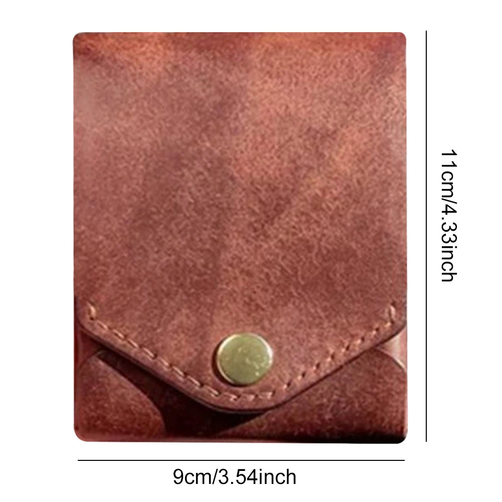 Slim Minimalist Money Wallet with Pen Slot & ID Card Holder