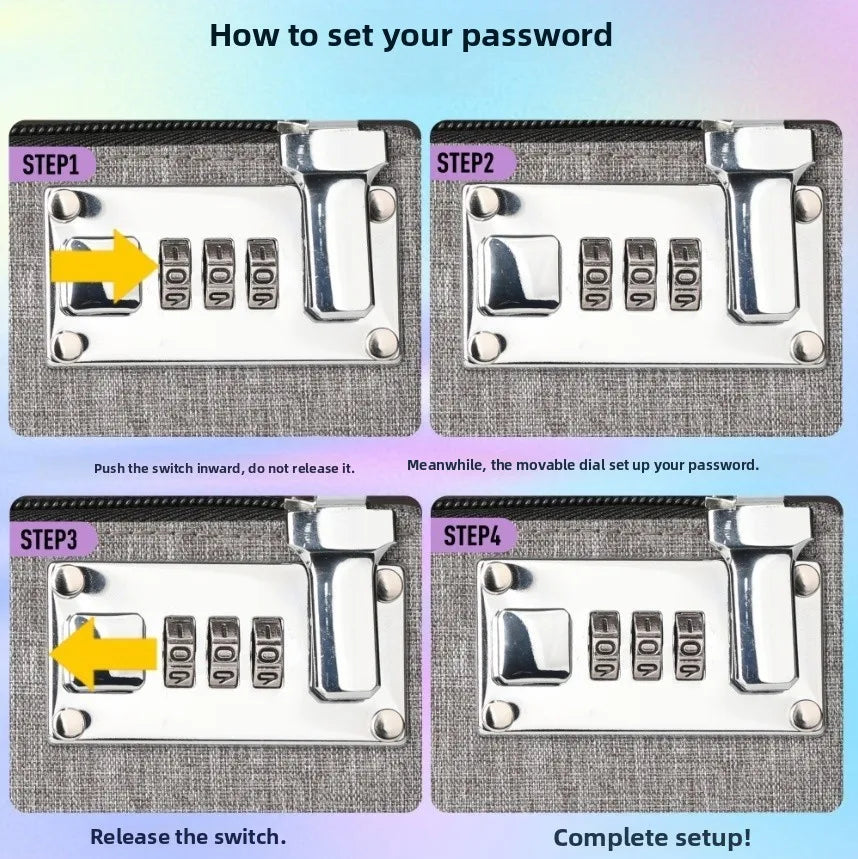 Wessleco Anti-Theft Coin Purse & Mobile Card Wallet